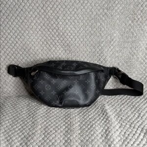 Louis Vuitton Black Monogram Belt Bag